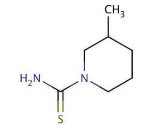 3-methylpiperidine-1-carbothioamide (CAS 954271-12-6) - chemical structure image