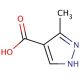 3-Methylpyrazole-4-carboxylic acid (CAS 40704-11-8) - chemical structure image