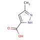3-Methylpyrazole-5-carboxylic acid (CAS 402-61-9) - chemical structure image