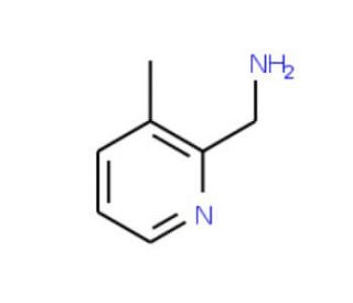 (3-methylpyridin-2-yl)methylamine (CAS 153936-26-6) - chemical structure image