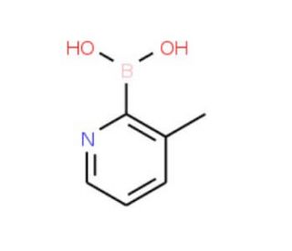 3-Methylpyridine-2-boronic acid (CAS 930303-26-7) - chemical structure image