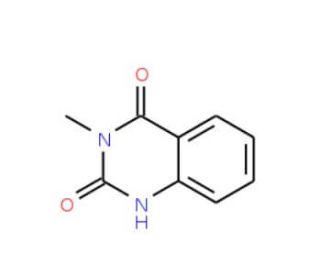 3-methylquinazoline-2,4(1H,3H)-dione (CAS 607-19-2) - chemical structure image