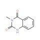 3-methylquinazoline-2,4(1H,3H)-dione (CAS 607-19-2) - chemical structure image