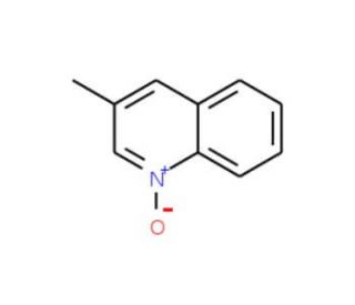 3-Methylquinoline N-oxide (CAS 1873-55-8) - chemical structure image