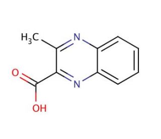 3-Methylquinoxaline-2-carboxylic Acid (CAS 74003-63-7) - chemical structure image