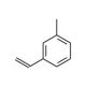 3-Methylstyrene (CAS 100-80-1) - chemical structure image