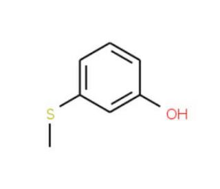 3-(Methylsulfanyl)benzenol (CAS 3463-03-4) - chemical structure image