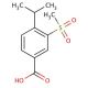 3-Methylsulfonyl-4-isopropylbenzoic acid - chemical structure image