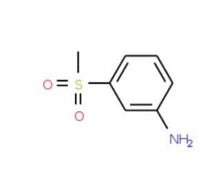 3-(methylsulfonyl)aniline (CAS 35216-39-8) - chemical structure image