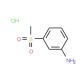 3-(Methylsulfonyl)aniline hydrochloride (CAS 80213-28-1) - chemical structure image