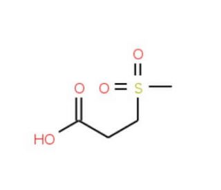 3-(methylsulfonyl)propanoic acid (CAS 645-83-0) - chemical structure image