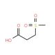 3-(methylsulfonyl)propanoic acid (CAS 645-83-0) - chemical structure image