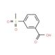 3-(Methylsulphonyl)benzoic acid (CAS 5345-27-7) - chemical structure image