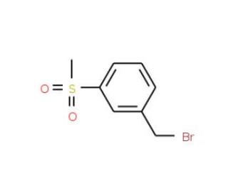3-(Methylsulphonyl)benzyl bromide (CAS 82657-76-9) - chemical structure image