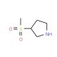 3-(Methylsulphonyl)pyrrolidine (CAS 433980-62-2) - chemical structure image