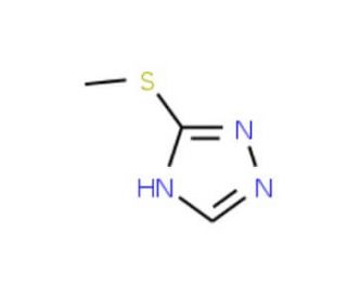 3-Methylthio-4H-1,2,4-triazole (CAS 7411-18-9) - chemical structure image
