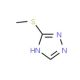 3-Methylthio-4H-1,2,4-triazole (CAS 7411-18-9) - chemical structure image