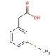 3-(Methylthio)phenyl acetic acid (CAS 18698-73-2) - chemical structure image