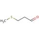 3-(Methylthio)propionaldehyde (CAS 3268-49-3) - chemical structure image