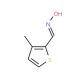 3-Methylthiophene-2-carboxaldehyde oxime (CAS 41056-90-0) - chemical structure image