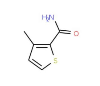 3-Methylthiophene-2-carboxamide (CAS 76655-99-7) - chemical structure image