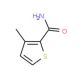3-Methylthiophene-2-carboxamide (CAS 76655-99-7) - chemical structure image