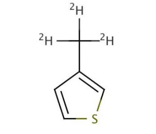 3-Methylthiophene-d3 (CAS 108343-10-8) - chemical structure image