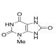 3-Methyluric Acid (CAS 605-99-2) - chemical structure image