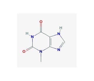 3-Methylxanthine (CAS 1076-22-8) - chemical structure image