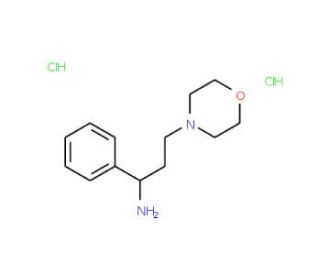 3-Morpholin-4-yl-1-phenyl-propylaminedihydrochloride - chemical structure image