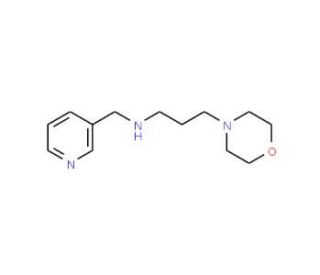 (3-Morpholin-4-yl-propyl)-pyridin-3-ylmethyl-amine - chemical structure image