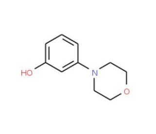 3-Morpholin-4-ylphenol (CAS 27292-49-5) - chemical structure image