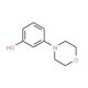 3-Morpholin-4-ylphenol (CAS 27292-49-5) - chemical structure image