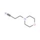 3-Morpholin-4-ylpropanenitrile (CAS 65876-26-8) - chemical structure image