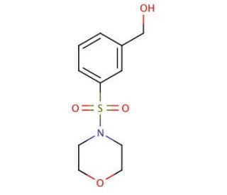 [3-(morpholin-4-ylsulfonyl)phenyl]methanol - chemical structure image