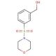 [3-(morpholin-4-ylsulfonyl)phenyl]methanol - chemical structure image