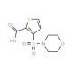 3-(morpholin-4-ylsulfonyl)thiophene-2-carboxylic acid - chemical structure image