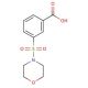 3-(Morpholine-4-sulfonyl)-benzoic acid (CAS 299181-75-2) - chemical structure image