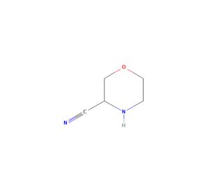 3-Morpholinecarbonitrile (CAS 97039-63-9) - chemical structure image