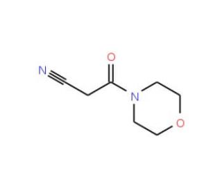 3-Morpholino-3-oxopropanenitrile (CAS 15029-32-0) - chemical structure image