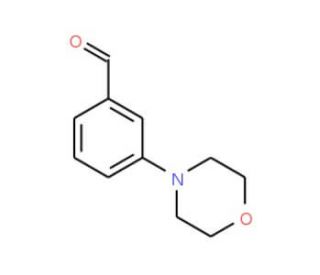 3-Morpholinobenzaldehyde (CAS 446866-87-1) - chemical structure image