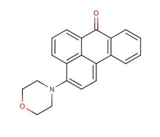 3-Morpholinobenzanthrone (CAS 299927-47-2) - chemical structure image