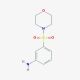 3-(Morpholinosulphonyl)aniline (CAS 22184-97-0) - chemical structure image