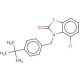 3-N-4′-tert-Butyl-benzyl-4-chloro-benzothiazole-2-one - chemical structure image