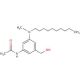 3-(N-Acetylamino)-5-(N-decyl-N-methylamino)benzyl alcohol (CAS 103955-90-4) - chemical structure image