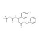 3-N-Boc-amino-3-(4-chlorophenyl)propionic acid benzyl ester (CAS 1017789-39-7) - chemical structure image