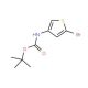 3-N-Boc-amino-5-bromothiophene (CAS 494833-75-9) - chemical structure image