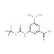 3-(N-Boc-Amino)-5-carboxyphenylboronic acid (CAS 913835-72-0) - chemical structure image