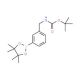 3-(N-Boc-aminomethyl)phenylboronic acid, pinacol ester (CAS 832114-05-3) - chemical structure image