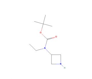 3-(N-Boc-ethylamino) Azetidine (CAS 929716-69-8) - chemical structure image